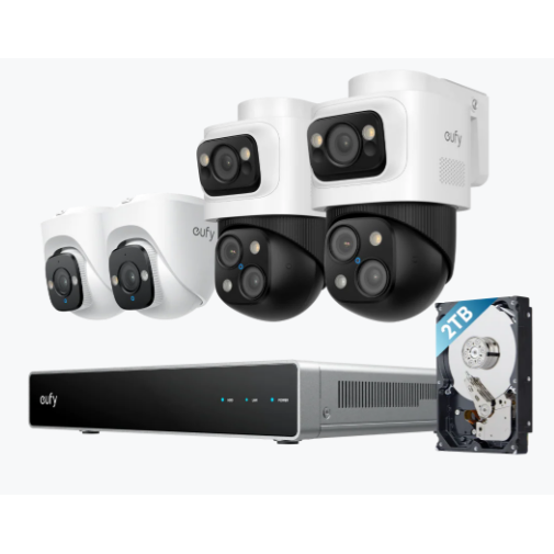 Eufy PoE NVR Security System S4 Turret